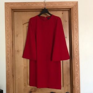 Tahari red dress by Arthur S Levine